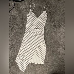 Stripped Mini Dress